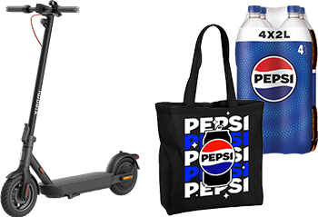 Elektromos roller + Pepsi ajándékcsomag