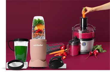 Nutribullet Pro EXCLUSIVE! 7 tartozékkal + Nutribullet Juicer Pro Gyümölcs­centrifuga